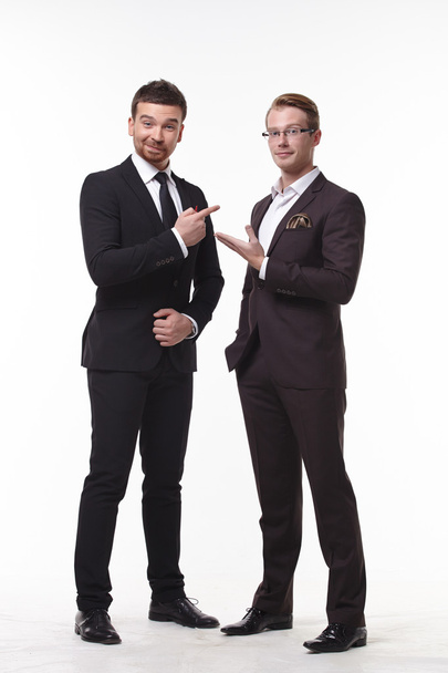 Two businessmen at meeting - Fotó, kép