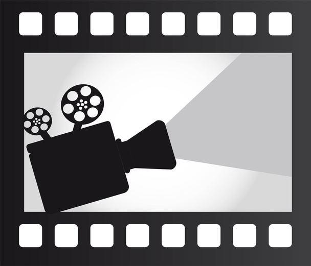 Projektor filmu - Vektor, obrázek