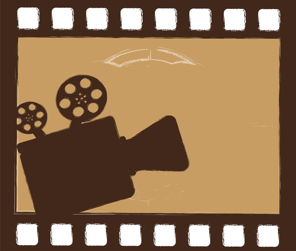 movie projector - Vector, Image