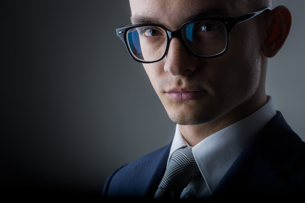 Young guy in glasses - Φωτογραφία, εικόνα