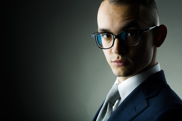 Young guy in glasses - Foto, Imagem