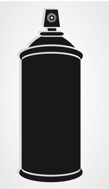 スプレー ボトルのシルエット - ベクター画像