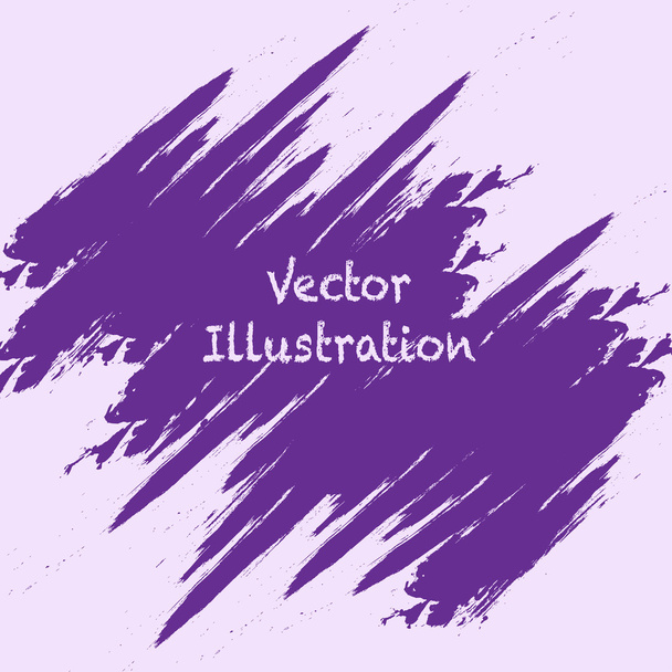 Brush strokes. Vector illustration. - Vector, Image