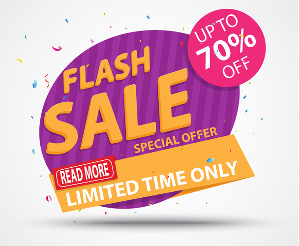 banner di vendita flash
  - Vettoriali, immagini