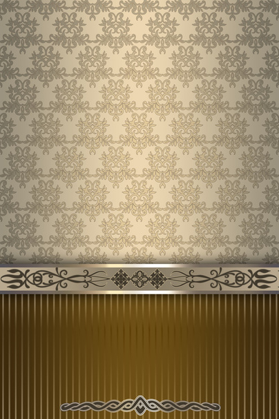Decorative vintage background with elegant patterns. - Valokuva, kuva