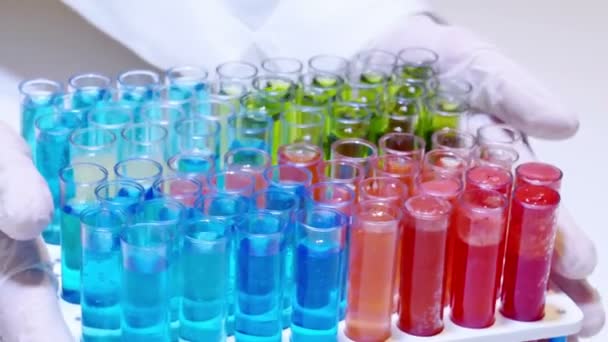 Laboratuvar testleri belirli kimyasal bileşikler - Video, Çekim