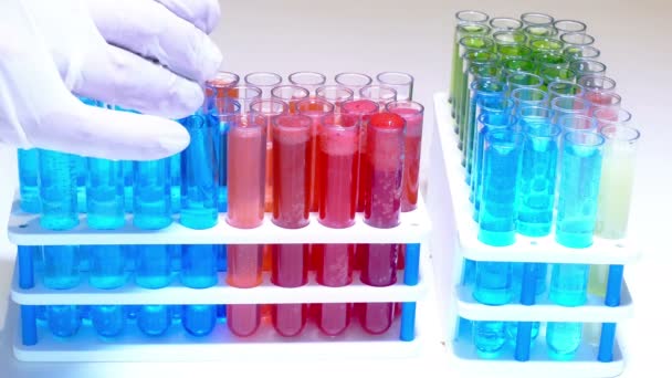 Labortests spezifischer chemischer Verbindungen - Filmmaterial, Video