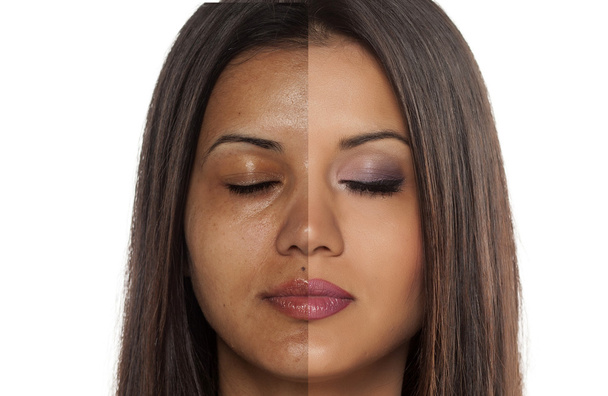 antes y después del maquillaje
 - Foto, imagen
