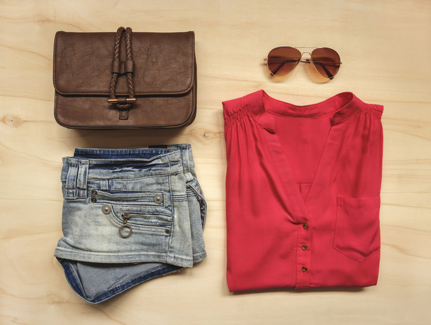 Modern woman's outfit - Photo, Image