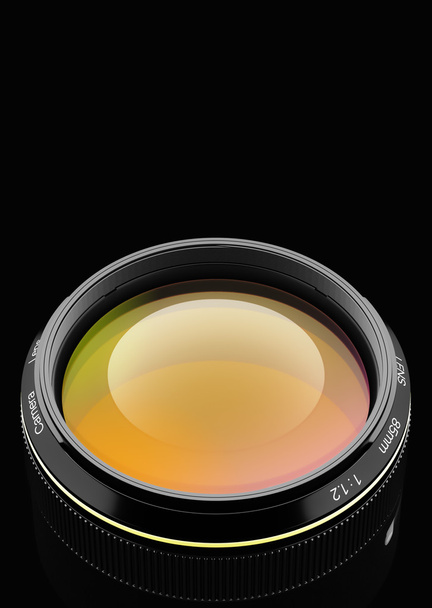 Front of the camera lens - Photo, Image