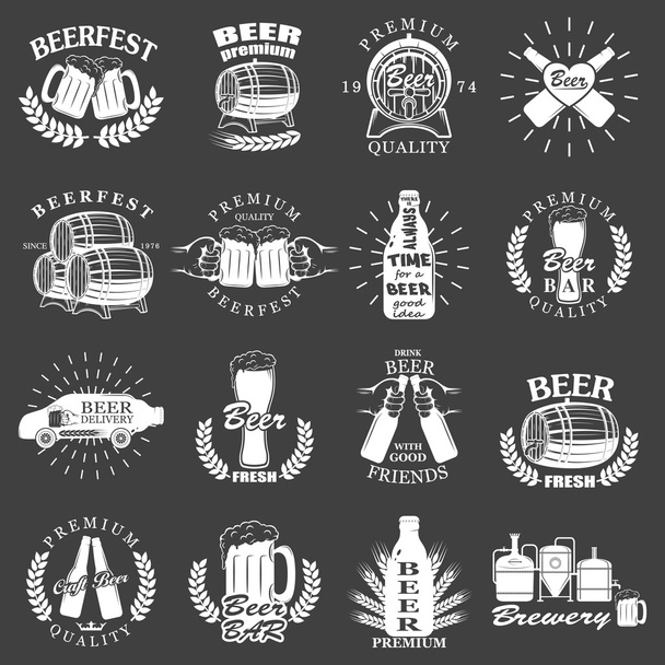 Emblemi di birreria artigianale vintage
 - Vettoriali, immagini