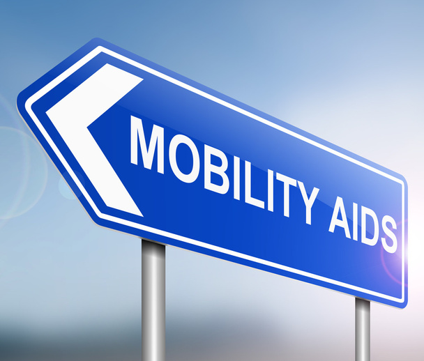 Aids mobiliteitsconcept. - Foto, afbeelding