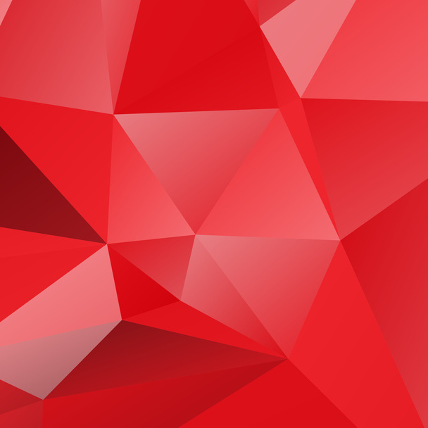 Червоний низький поліангулярно-трикутний абстрактний фон
 - Вектор, зображення
