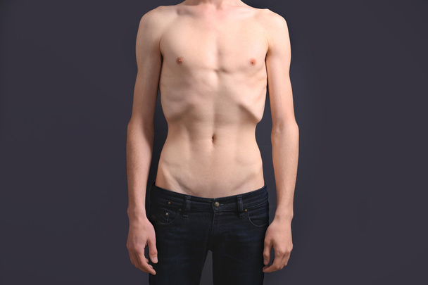 Skinny young man  - Foto, afbeelding
