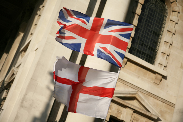 Union Jack et drapeau de l'Angleterre
 - Photo, image