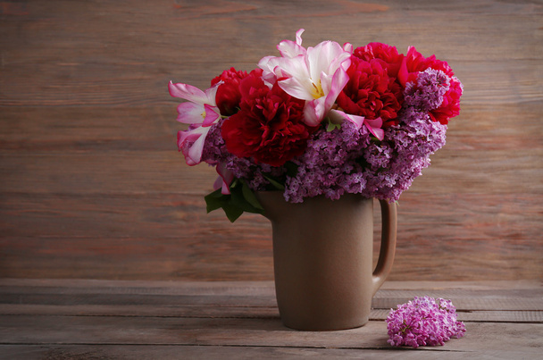 Beautiful fresh bouquet - Фото, изображение