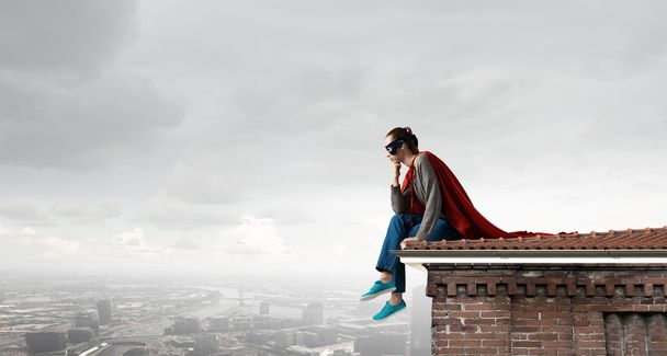 She is super woman - Photo, Image