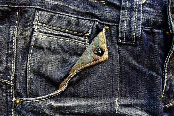 Textura fondo de jeans - Foto, Imagen