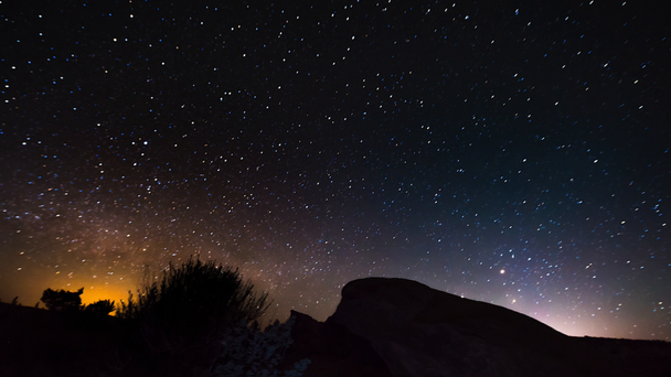 Νύχτα ουρανό Hyper-λήξη time-lapse 4k - Πλάνα, βίντεο