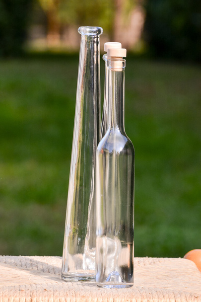 Vintage Old Fashioned Glass Bottle - Photo, Image