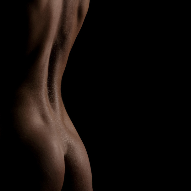 Sexy donna bionda nuda schiena e culi
 - Foto, immagini