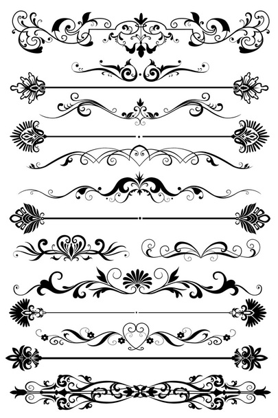 Set of graphic elements for design - Vector, Image