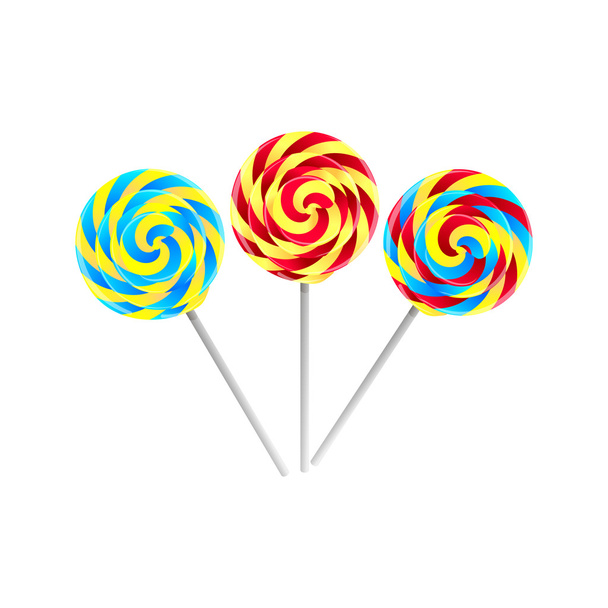 Conjunto de caramelos y dulces
 - Vector, Imagen