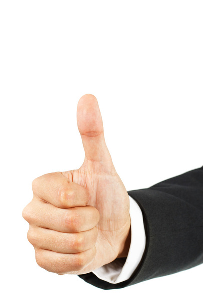 Businessman 's thumb up
 - Foto, Imagen