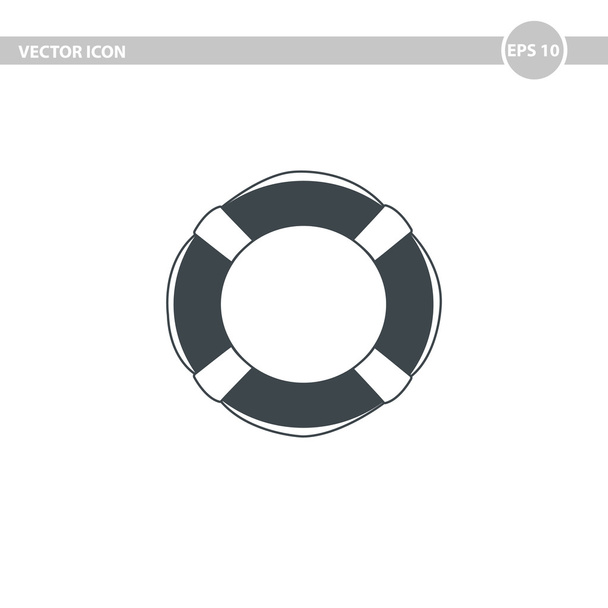 Vektoros illusztráció mentőkötél ikon - Vektor, kép