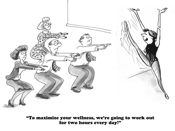 Work Wellness Program - Photo, Image