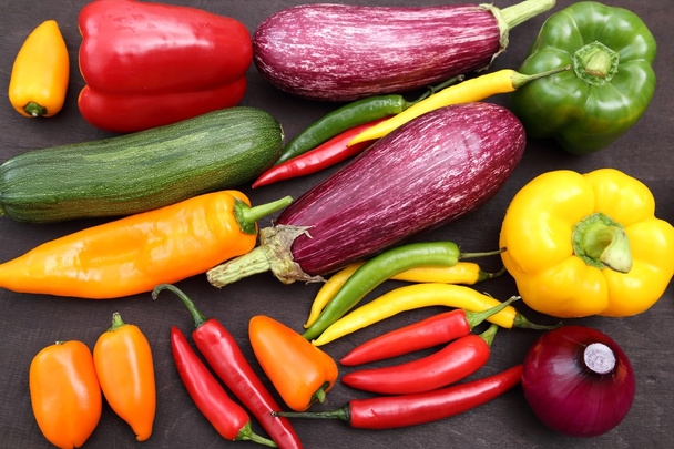 Colorful fresh vegetables. - Valokuva, kuva