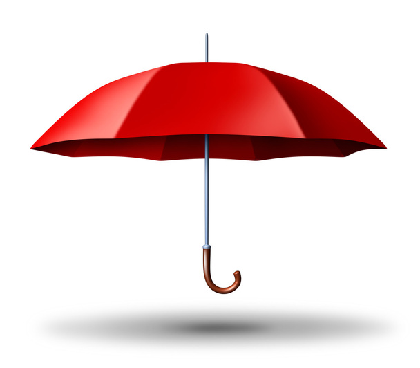 Red Umbrella - Φωτογραφία, εικόνα
