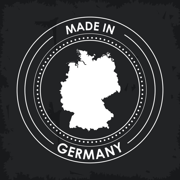 Germany design. Culture icon. Flat illustration, vector graphic - Vektor, obrázek