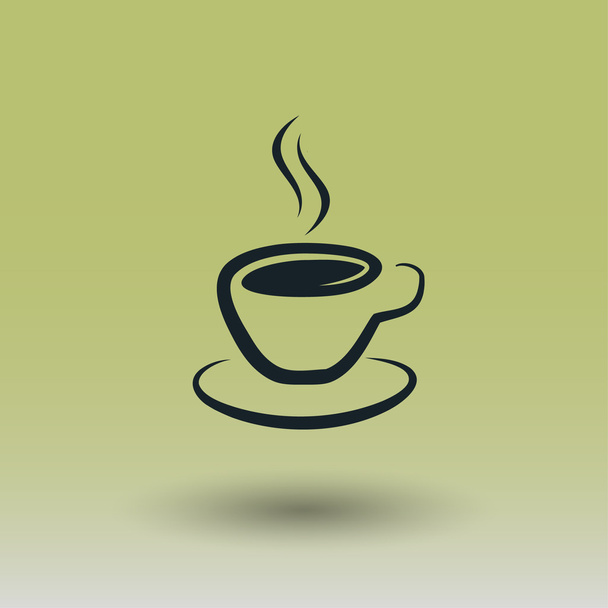 Pictograph of cup concept icon - Vetor, Imagem