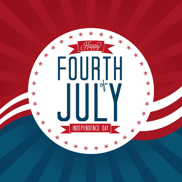 Fourth of July - Вектор, зображення