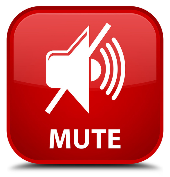 Кнопка червоного квадрата Mute
 - Фото, зображення