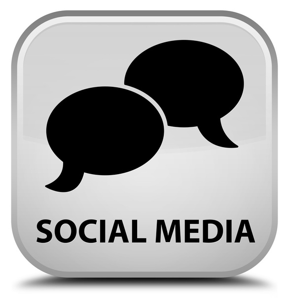 Кнопка "Социальные медиа" (значок пузыря чата)
 - Фото, изображение