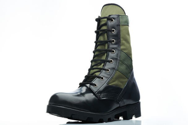 černé a zelené boot - Fotografie, Obrázek