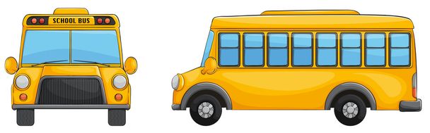 Školní autobus - Vektor, obrázek