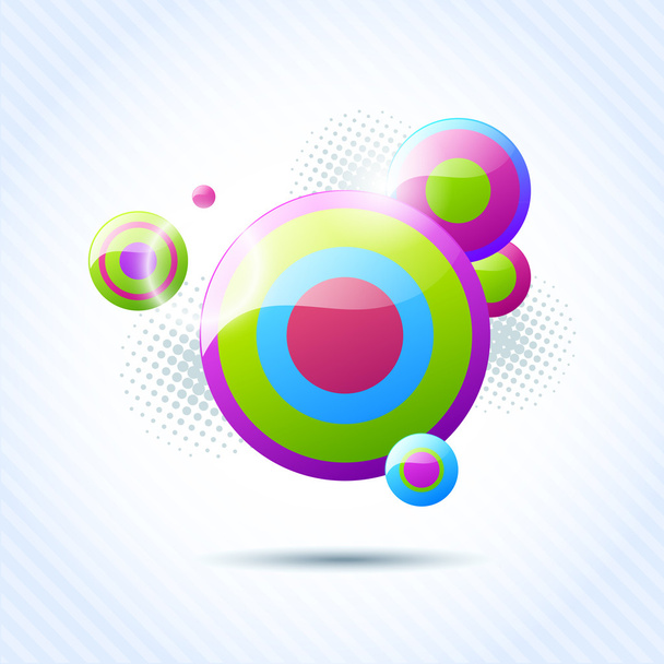 Abstract bubble background - Вектор,изображение