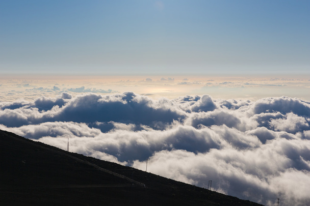 Laatste momenten van daglicht op Haleakala - Foto, afbeelding