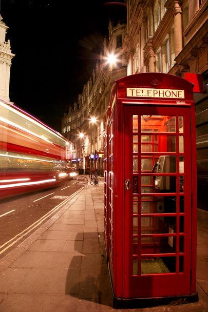 Cabina telefónica roja
 - Foto, imagen