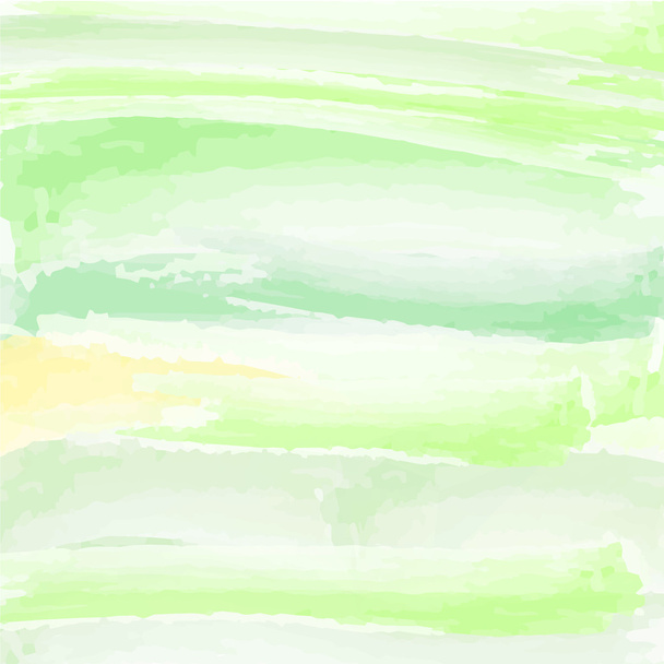 Green gradient abstract watercolor style for background - Vector, Image