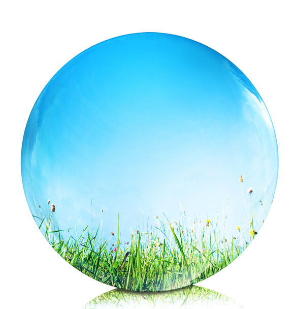 nature in glass bubble - Photo, Image