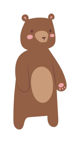 Illustrazione vettoriale dell'orso del fumetto
. - Vettoriali, immagini
