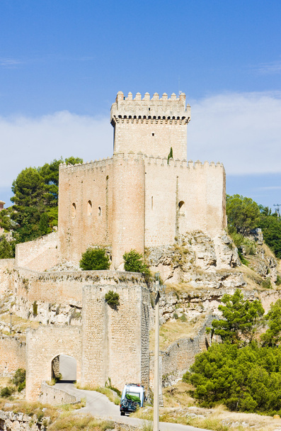 Marques de Villena Castle, Alarcon, Kasztília-La Mancha, Spanyolország - Fotó, kép