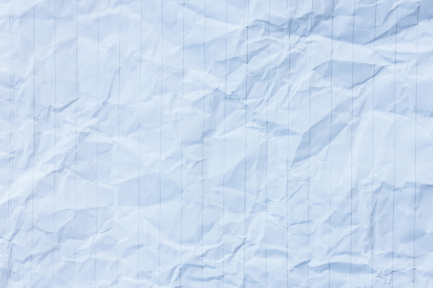 white crumpled paper background texture - Photo, Image