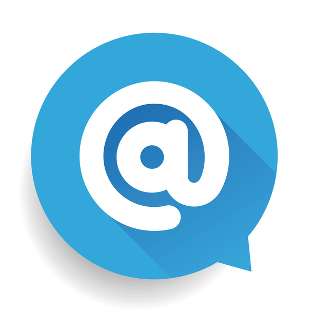 Email icon button vector - Vector, Image
