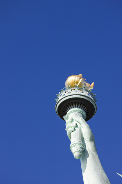 リバティ国定公園、ニューヨーク、アメリカ合衆国の像の詳細 - 写真・画像