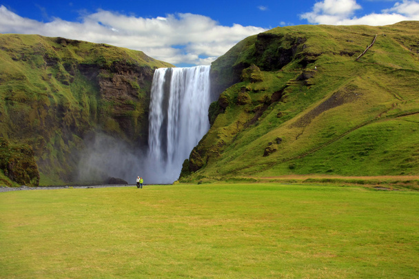 vízesés, Izland - Fotó, kép